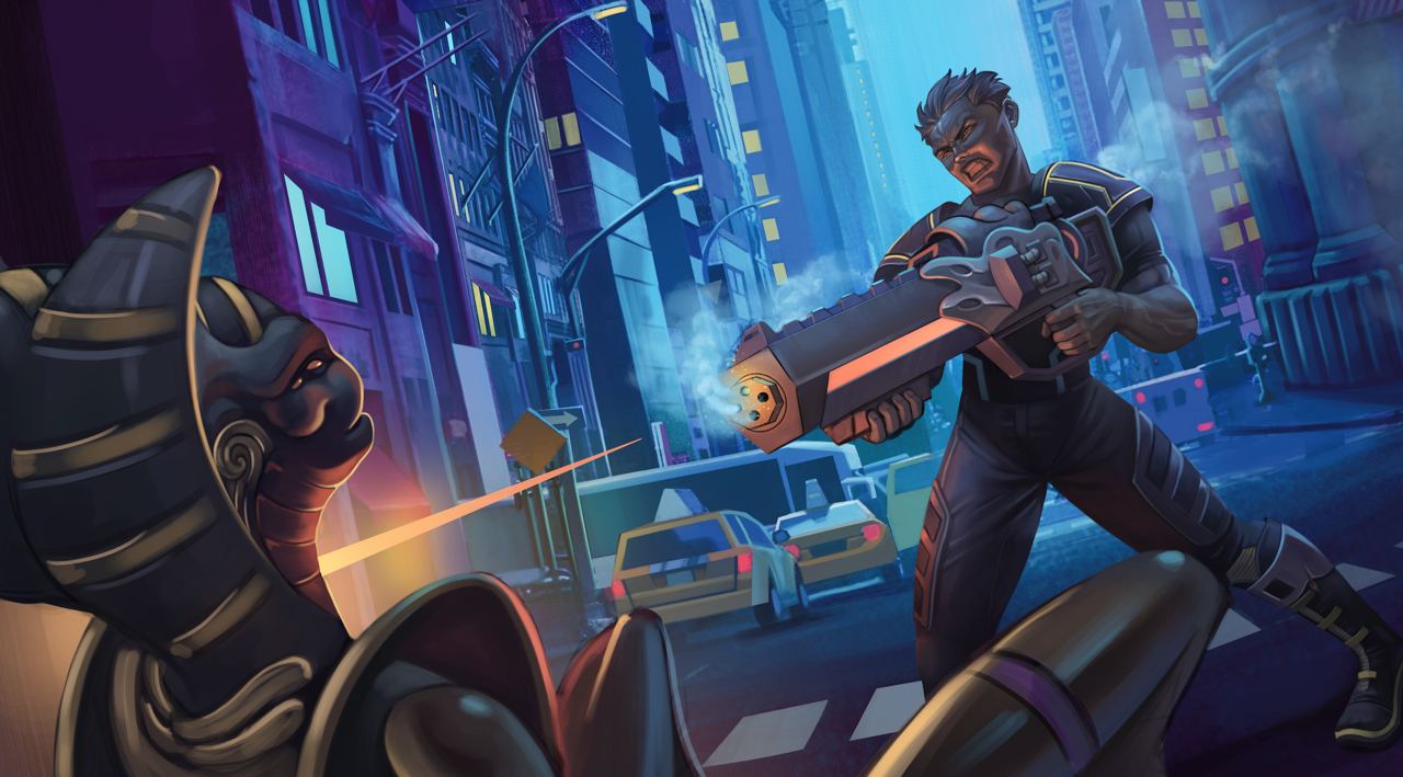 Discovery splash banner for SpaceCatch Discord server