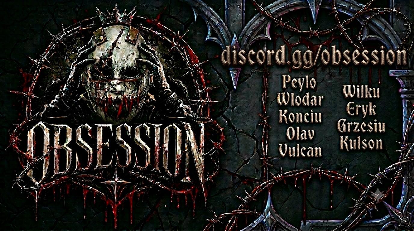 Discovery splash banner for OBSESSION MODS Discord server