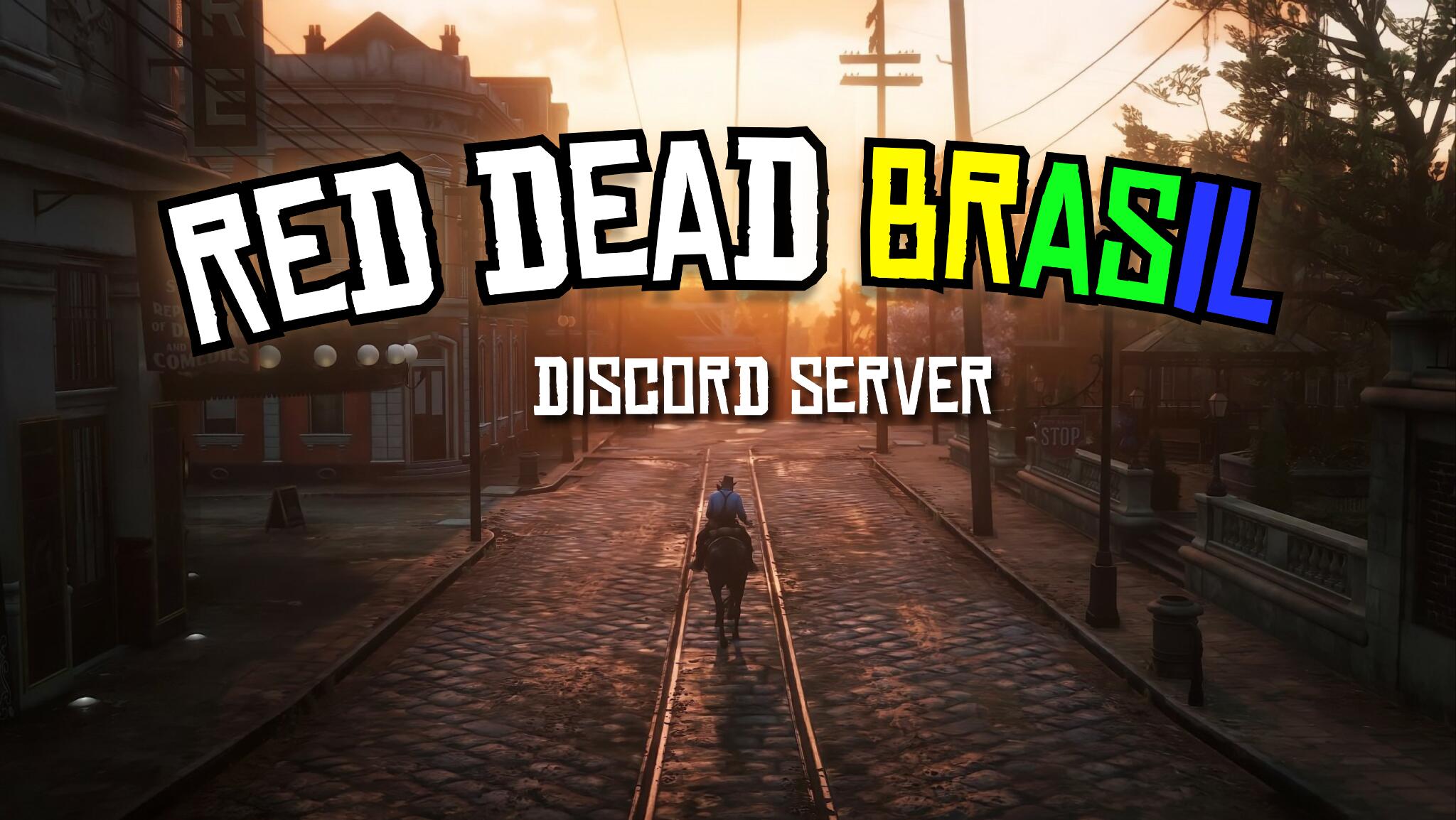 Discovery splash banner for Red Dead Brasil #3K Discord server