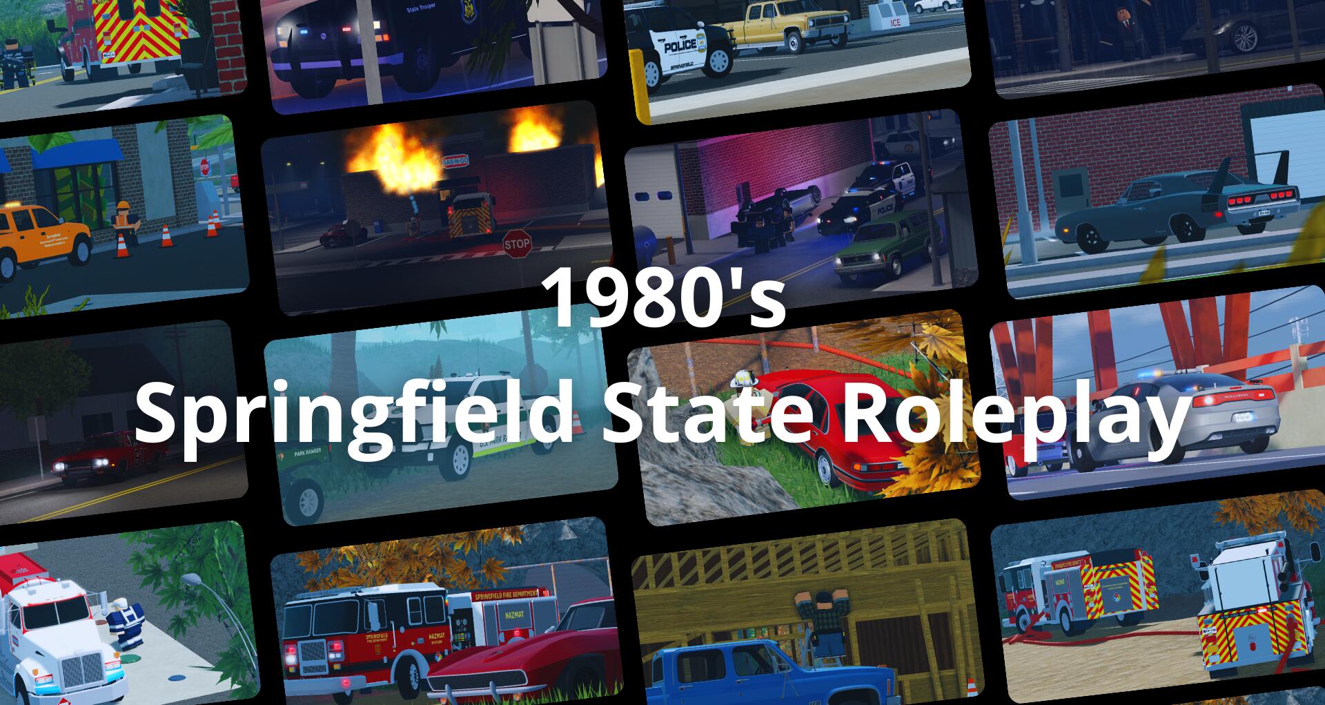 Discovery splash banner for 🍂 1980's Springfield Roleplay Discord server
