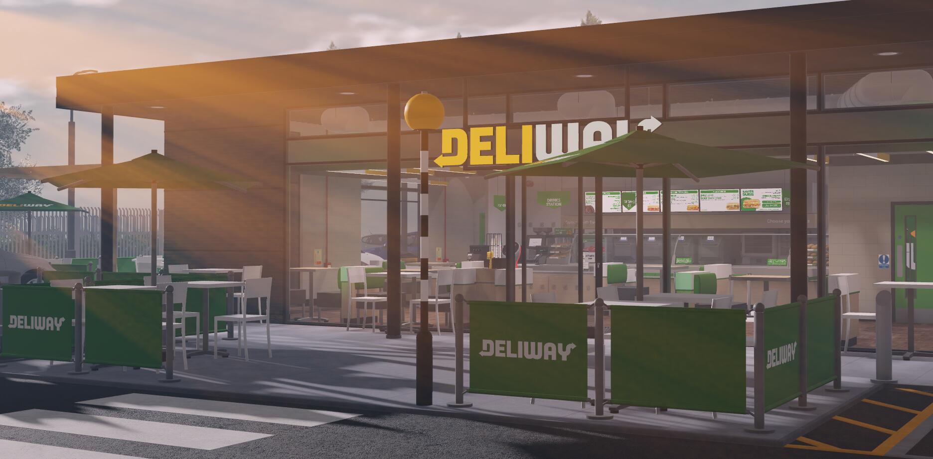Discovery splash banner for Deliway Corporation Discord server