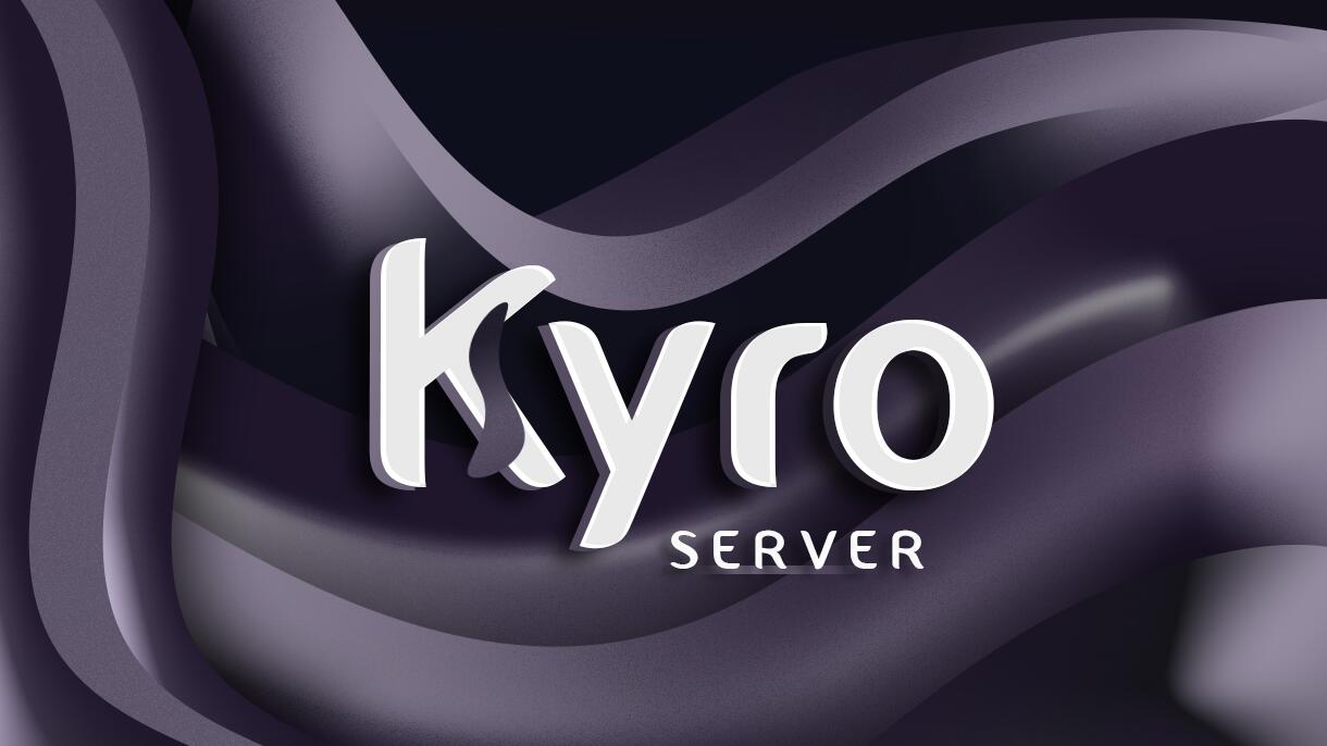 Discovery splash banner for Kyro Discord server