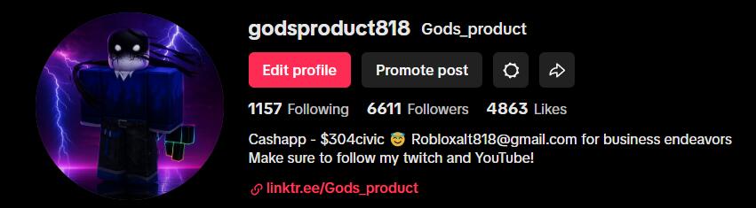 Discovery splash banner for Gods_Products streaming hub Discord server