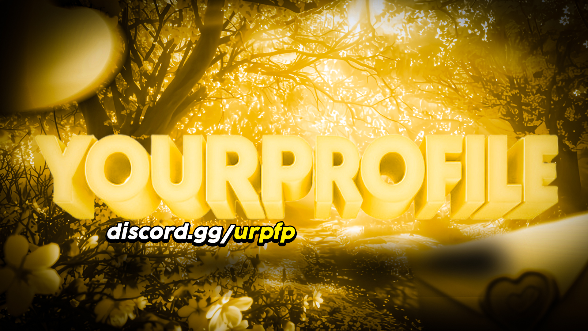 Discovery splash banner for Your profile #pfps & banners Discord server