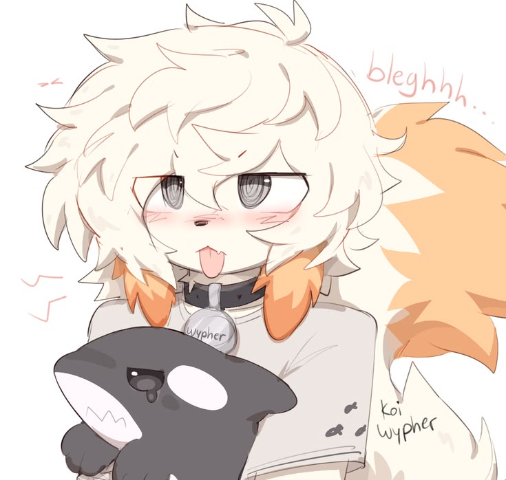 Discovery splash banner for Fluffy Femboys :3 Discord server