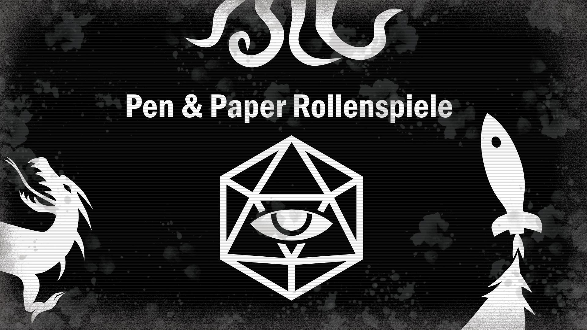 Discovery splash banner for Pen & Paper Rollenspiele Discord server