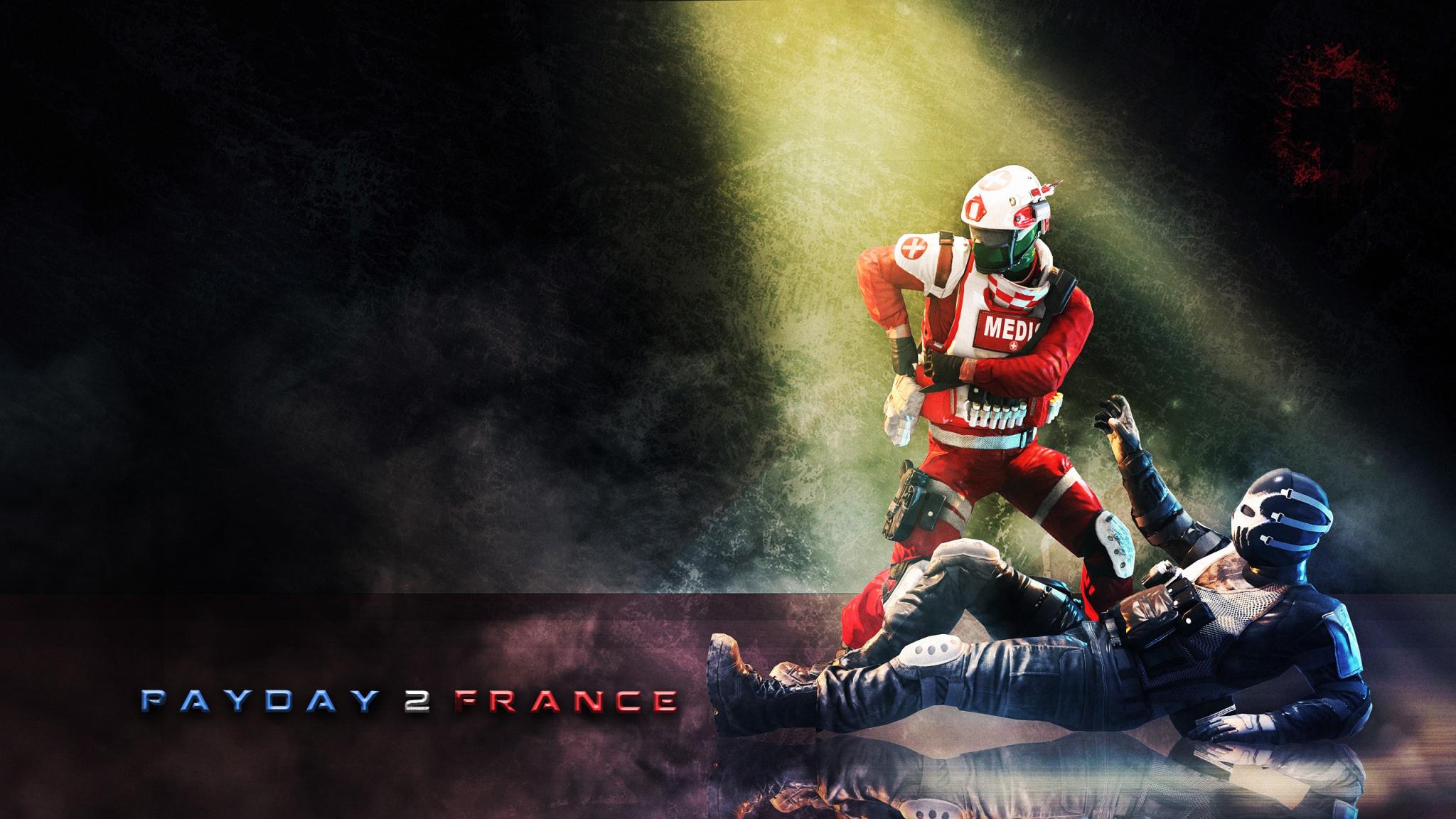 Discovery splash banner for PAYDAY 2 FRANCE Discord server