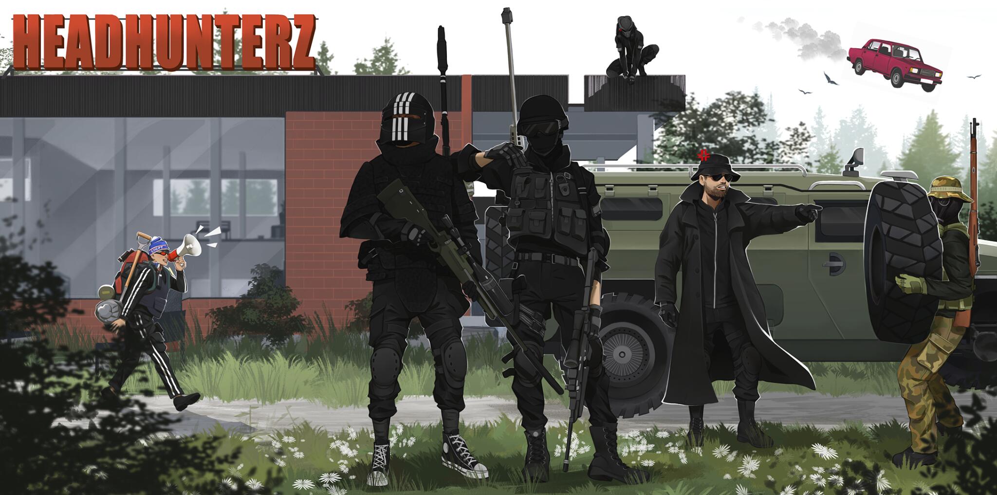 Discovery splash banner for HeadhunterZ DayZ Discord server