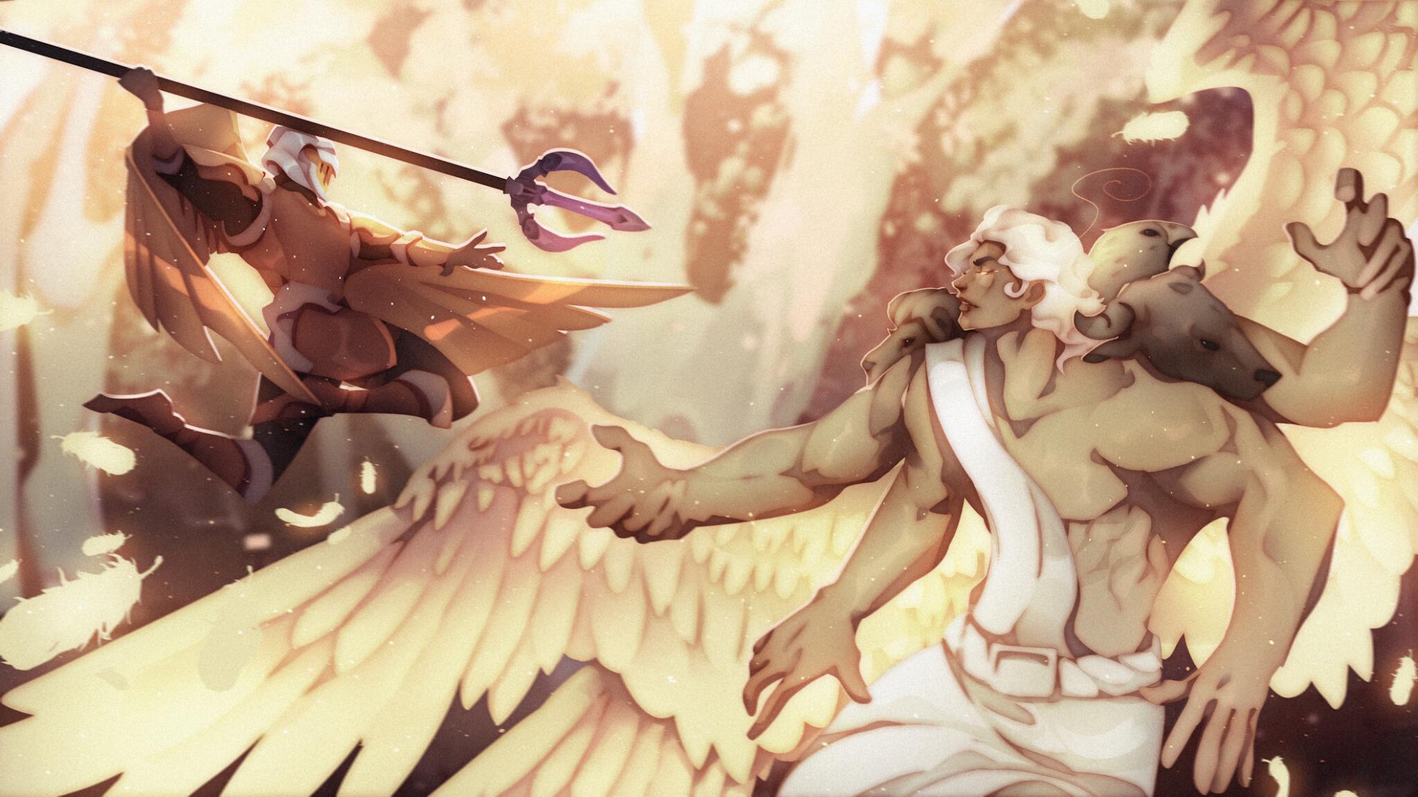 Discovery splash banner for Telos Realms | 1.5.3.4 | False Eden Discord server