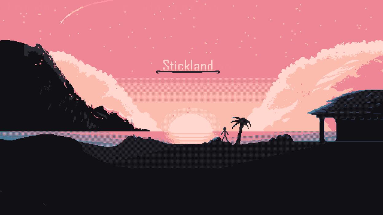 Discovery splash banner for Stickland Discord server