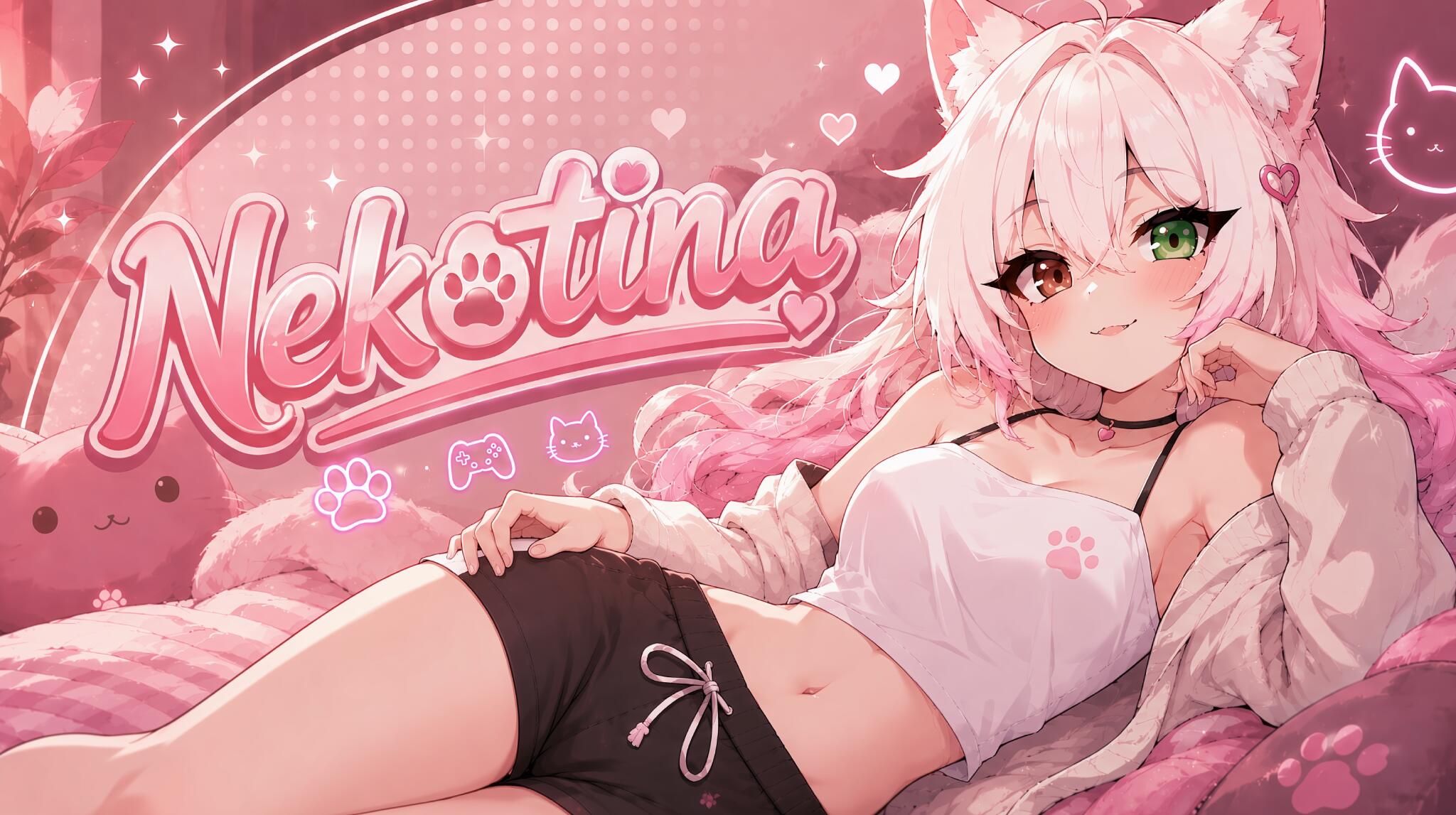 Discovery splash banner for Nekotina Discord server