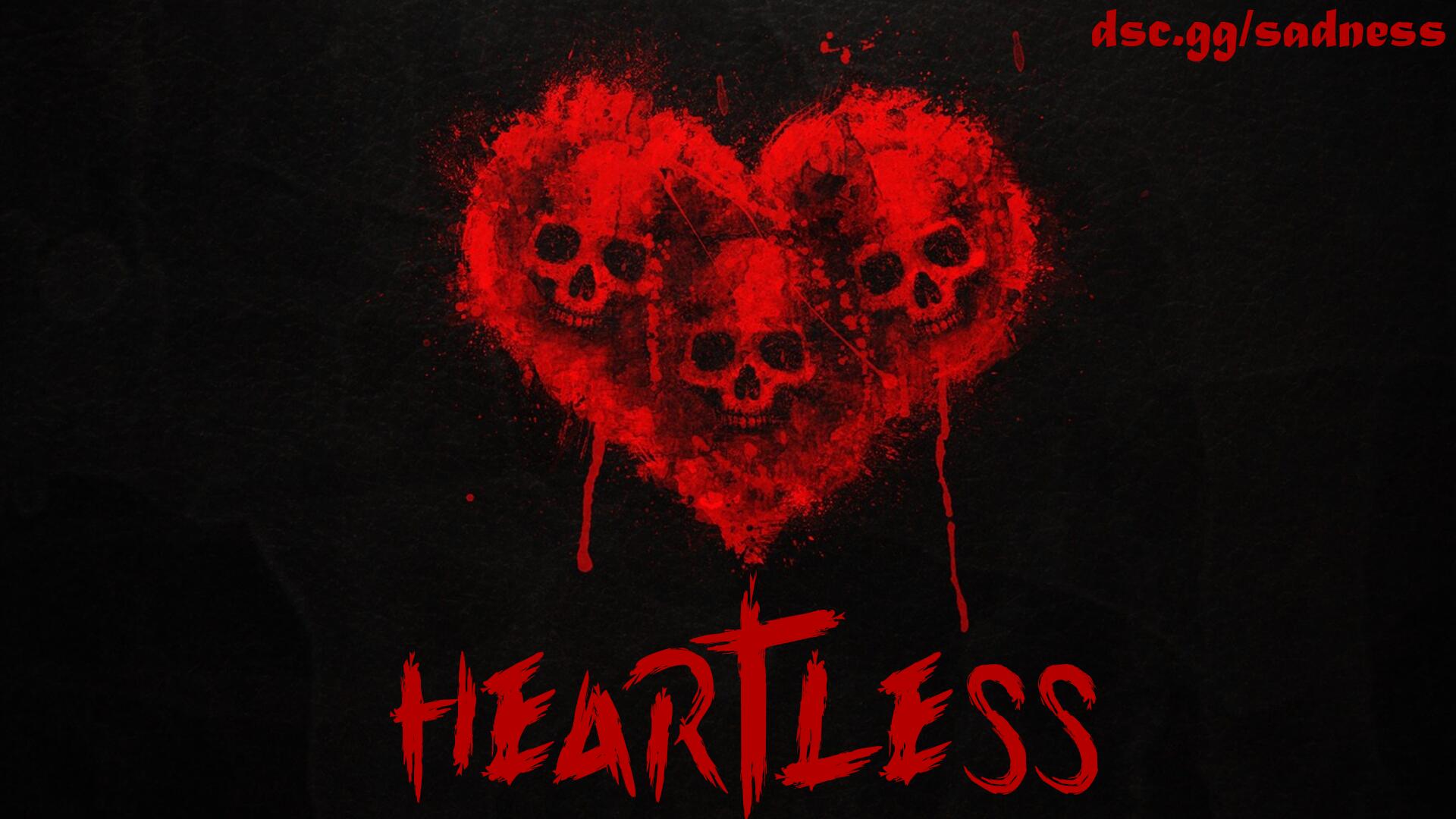 Discovery splash banner for ❥ Heartless | Chill, Vibe & More Discord server