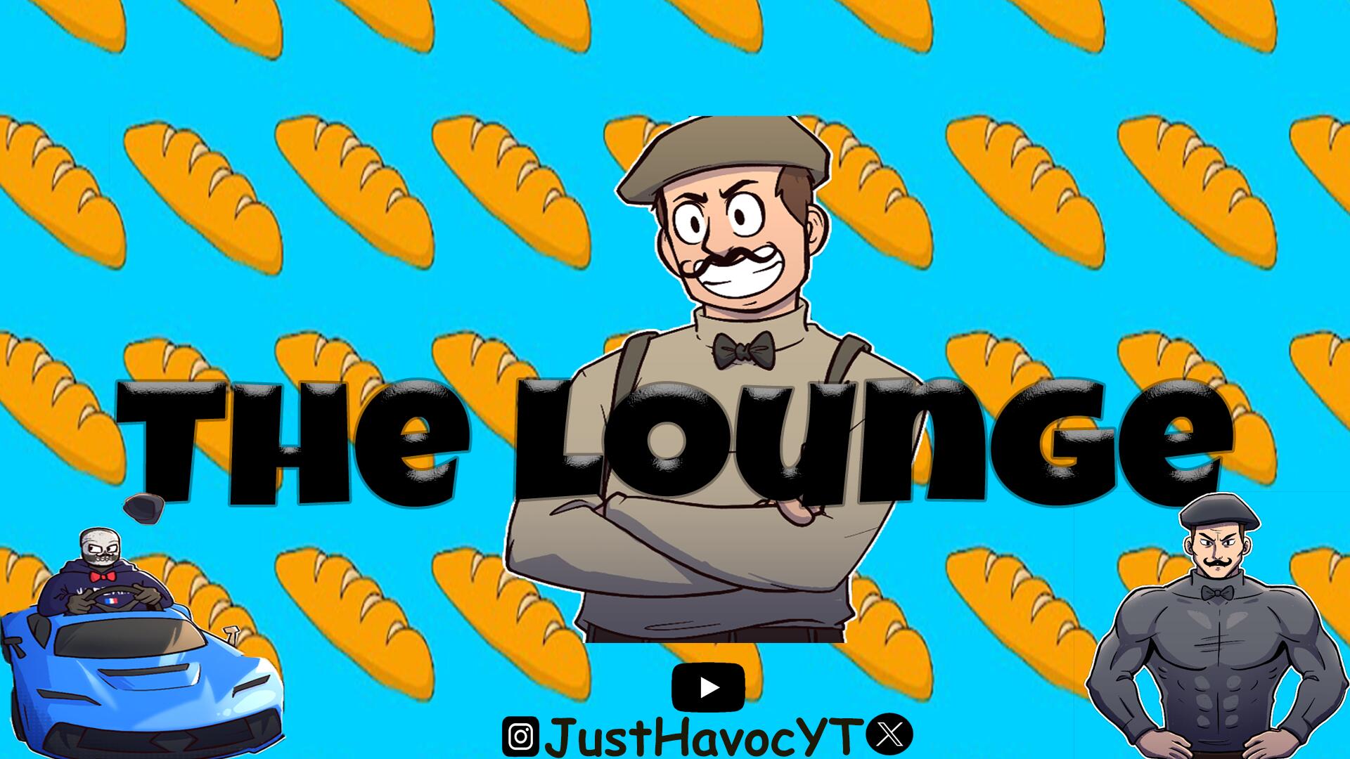 Discovery splash banner for The Lounge Discord server