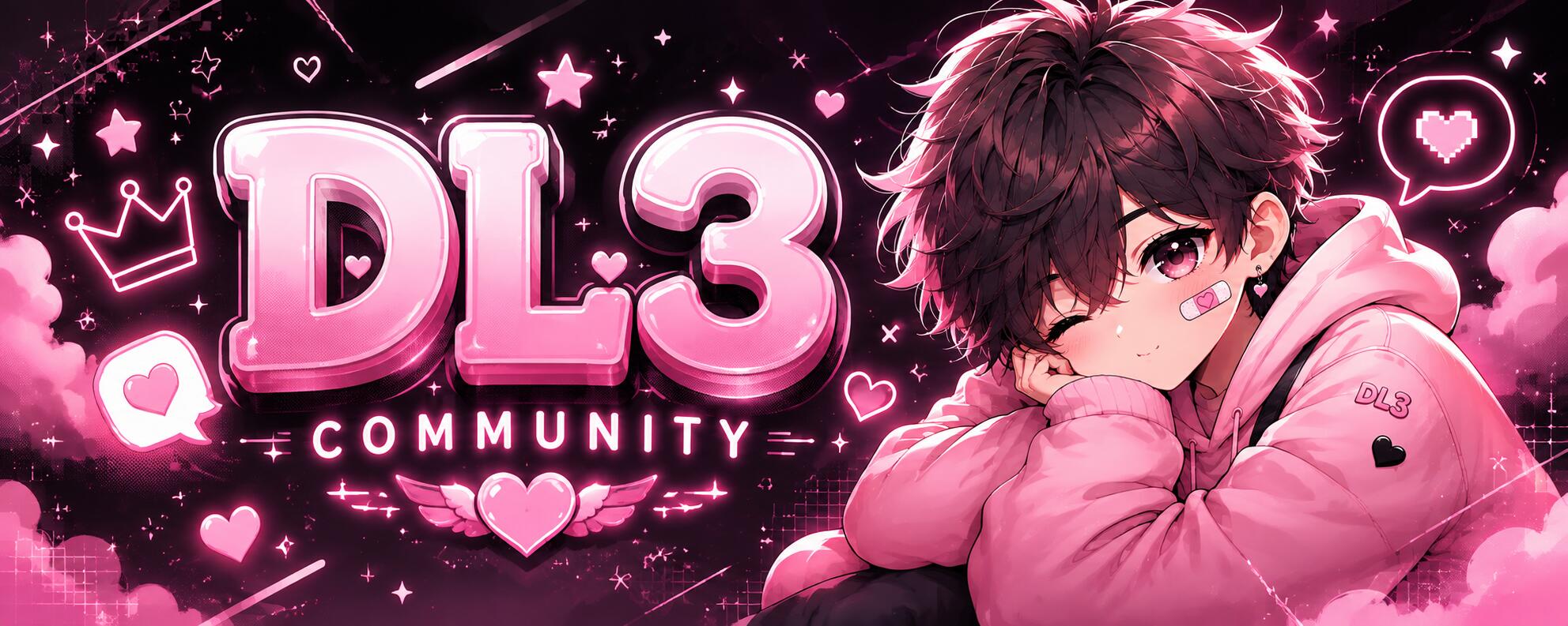Discovery splash banner for DL3 Discord server